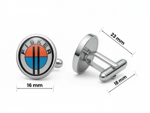 Fisker Boutons de Manchette Formels Mode Homme Durables
